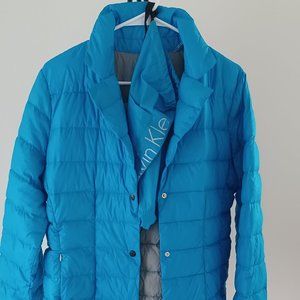 Calvin Klein Premium 90% Duck Down Packable Lightweight Puffer Jacket